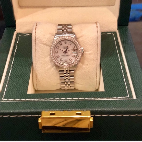Rolex Accessories - Rolex diamond watch